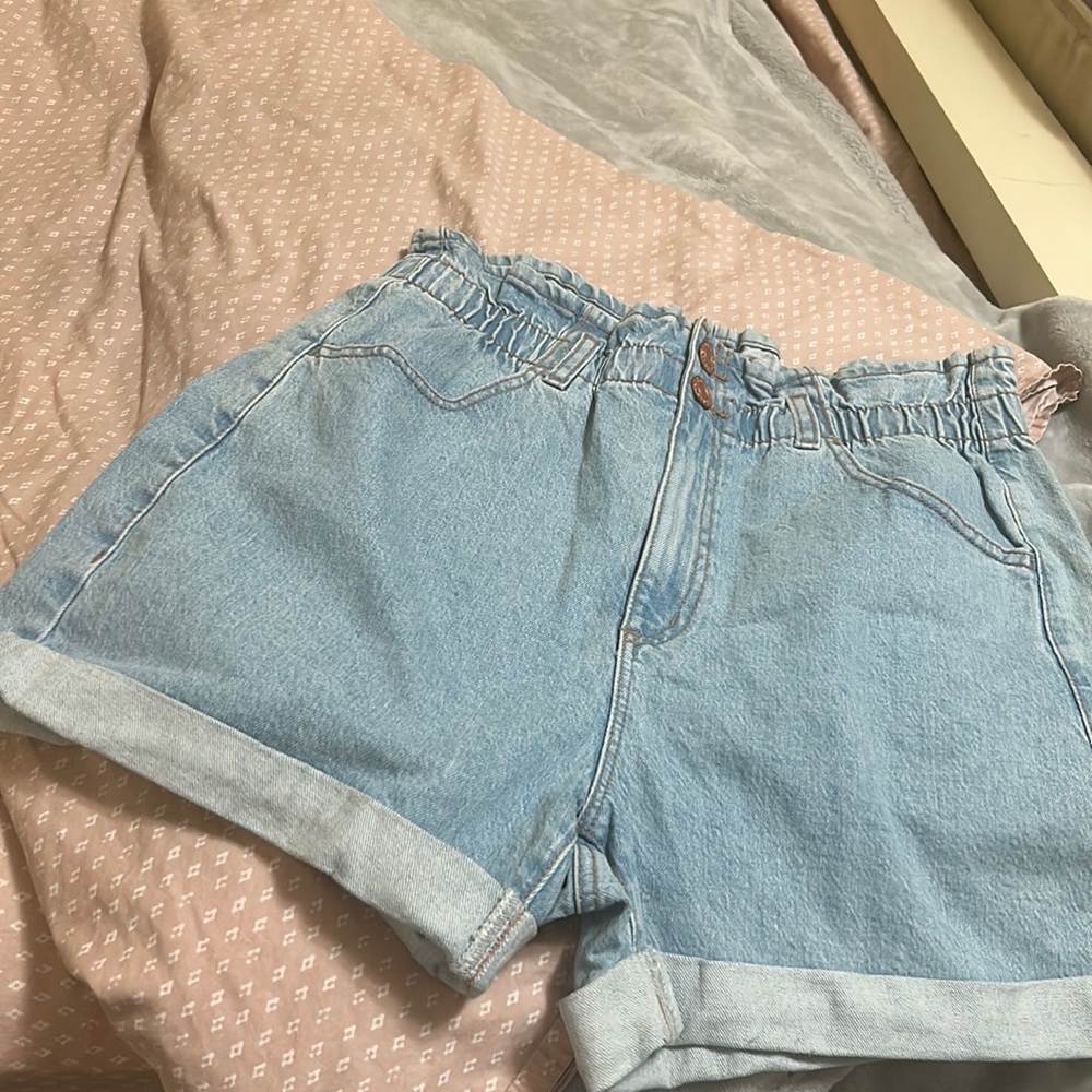 Denim shorts